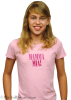 Mamma Mia! the Broadway Musical - Pink Glitter Logo Girls T-Shirt 